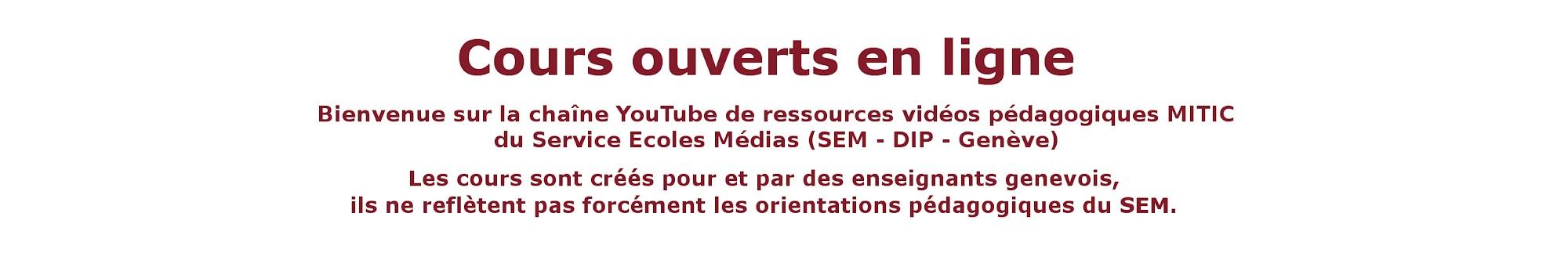 Cours Ouverts en Ligne