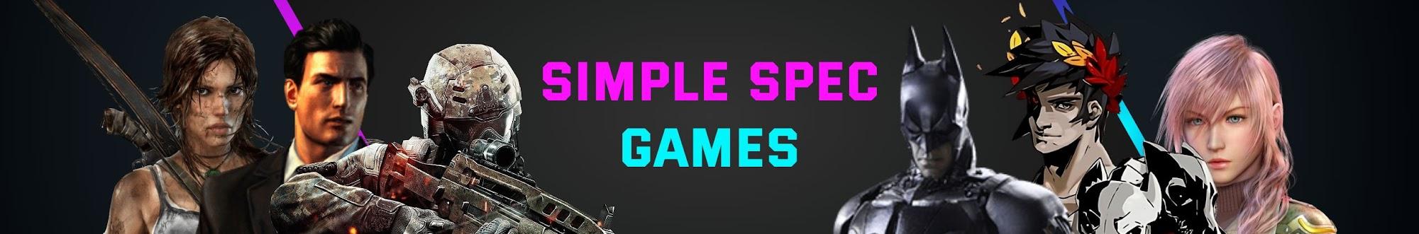 Simple Spec Games