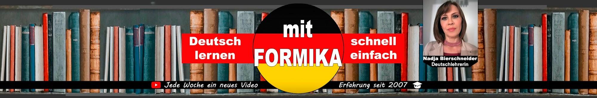 Deutsch lernen mit FORMIKA