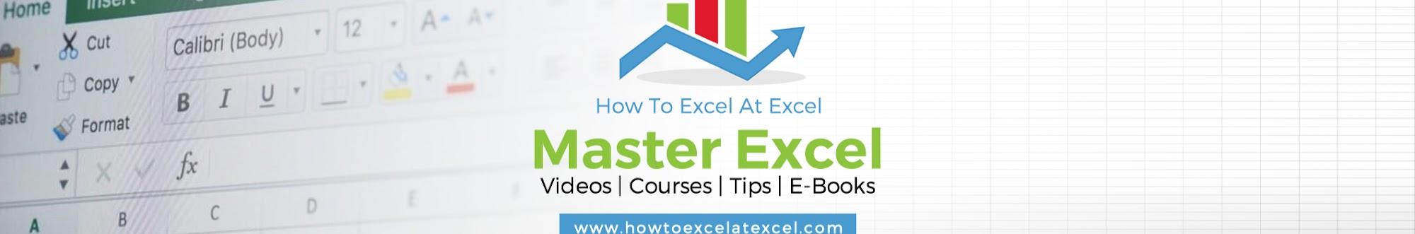 How To Excel At Excel.Com