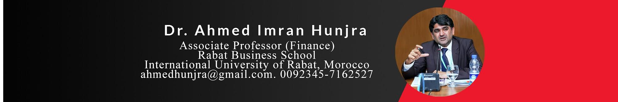 Dr. Ahmed Imran Hunjra