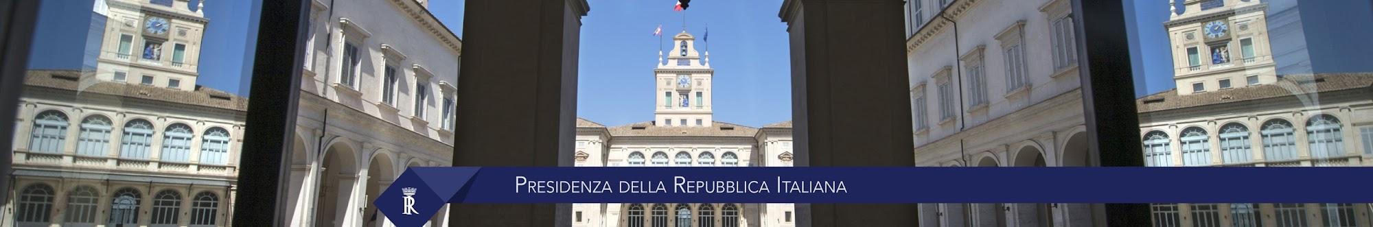 Presidenza della Repubblica Italiana Quirinale