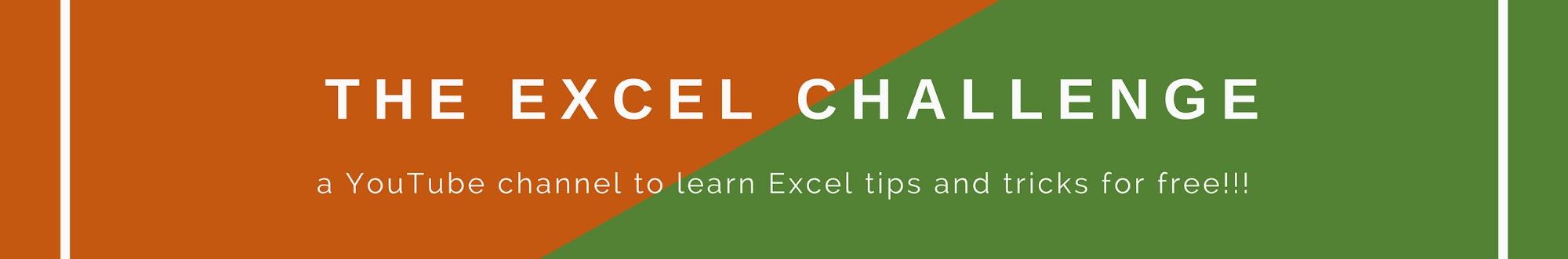 The Excel Challenge