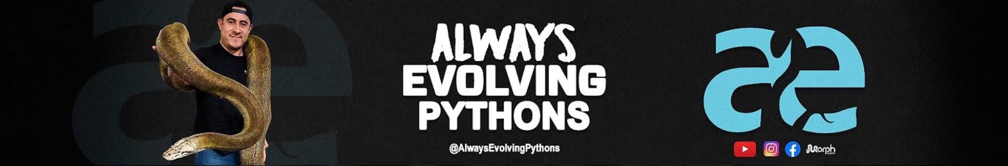 Always Evolving Pythons