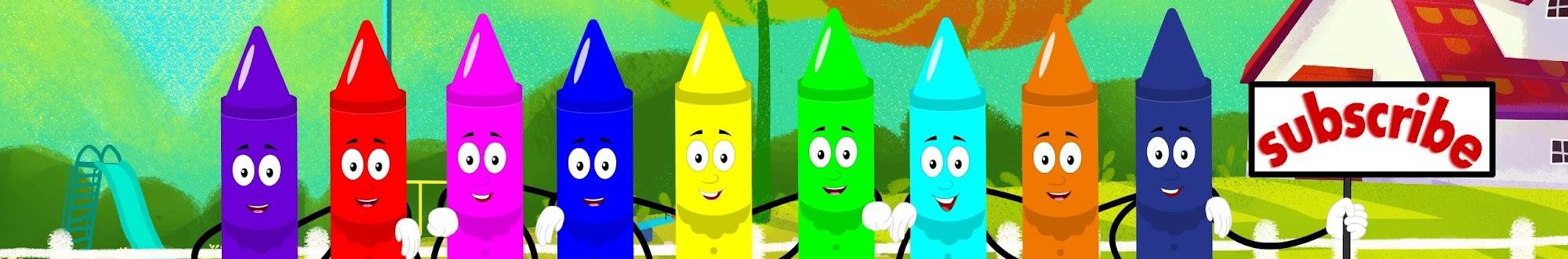 Crayons Nursery Rhymes - Cartoons Videos for Kids