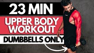 This EPIC Upper Body Workout has 400 Reps In it Can You Finish it? Week 3 Workout 3