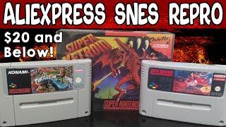 AliExpress SNES Repro Games Review