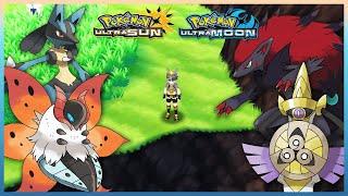 Pokemon UltraSun & UltraMoon - How To Get LucarioVolcaronaZoroark & Aegislash