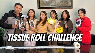 iPhone 15 Giveaway Tissue Roll Challenge with my family Sistrology Fatima Faisal