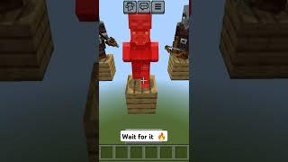 Pillager dont kill baby villager ll#minecraft #trend #shorts