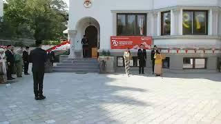 UPACARA PENGIBARAN BENDERA HUT RI KE-79