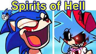 Friday Night Funkin VS Sonic.EXE The Spirits of Hell Round 1 FNF Mod Sonic & TailsTails.EXE