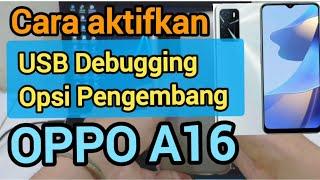 Aktifkan usb debugging Oppo A16Opsi pengembang Oppo A16