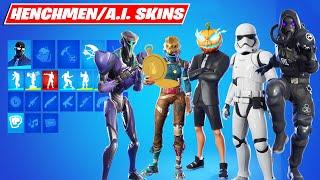 All HenchmenA.I. Skins Showcase Fortnite