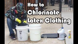 How to Chlorinate Latex Clothing