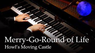 Merry-Go-Round of Life - Howls Moving Castle Piano  Joe Hisaishi