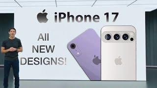 iPhone 17 LEAKS - 4x NEW DESIGN Models REVEALED