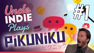 Lets Play Pikuniku Part 1 - Rock Hide and Seek Nintendo Switch