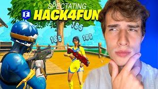 I Spectated THE MOST ACCUSED CHEATER In Fortnite... Ft. Tickle