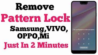 How To Unlock Forgotten Pattern Lock On Android Phone  Unlock All Mobile