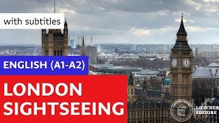 English - London sightseeing A1-A2 - with subtitles