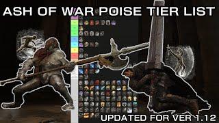 ELDEN RING Ash of War Poise Tier List Version 1.12 Shadow of the Erdtree