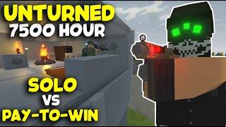 How A 7500 Hour Solo Dominates The Most Pay-To-Win Server on Unturned Russia PvP