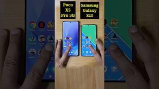 Poco X5 Pro 5G Vs Samsung Galaxy S23 Speed Test Comparison 