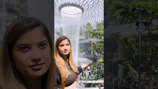 Singapore Jewel Changi Airport Wordls Best Airport #travel #minivlog #shorts #travelvlog #airport