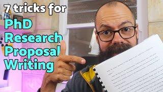 How to write a research proposal  7 Hacks for success