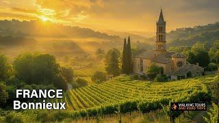 Beautiful French Villages - Bonnieux France - Village Tour in 4k video