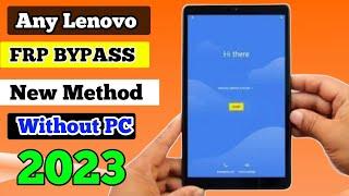 Bypass Google Account FRP Any Lenovo Tablet Android 10 New Trick 2023