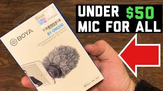 BEST BUDGET MIC UNDER $50  BOYA BY-DM200 for iPhone