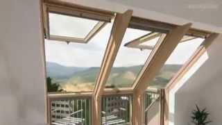 VELUX CABRIO Dachbalkon & Dachterrasse 3D Animation 2012