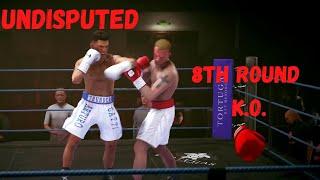 UNDISPUTED - 8TH ROUND KNOCKOUT WIN  Ultra-Graphics 1440p  FULL LIVE FIGHT  NEW Boxing Game