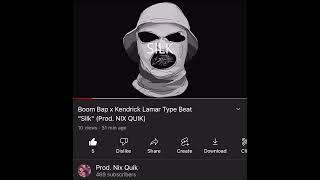 Boom Bap X Kendrick Lamar type beat
