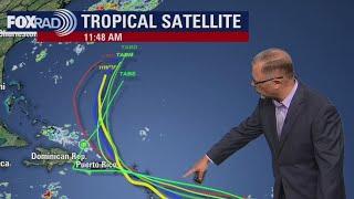 Tropical update Invest 98L upgraded