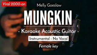 Mungkin - Melly Goeslaw Karaoke Akustik  Versi Tival Salsabilah