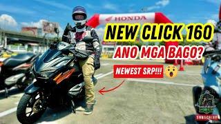 NEWEST SRP ng Honda Click 160  NEW Sportier Design