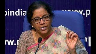 Finance Minister Nirmala Sitharaman announces 4 mega bank mergers