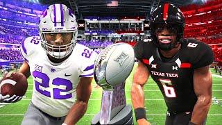 The Big 12 Championship Game Texas Tech Dynasty NCAA Football 14 Revamped  TTU vs Kansas State