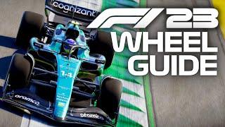 F1 23 • Wheel Settings Guide - Tips & Tricks Force Feedback Calibration MFD Shortcuts & MORE