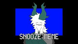 Snooze  animation meme  Phighting  Warning motion? blood‼️