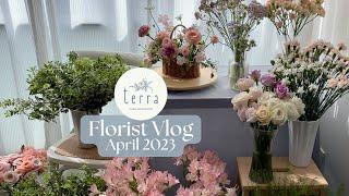 Vlog #dayinmylife Whats it like being a florist Learn flower names Floral Courses #Singapore