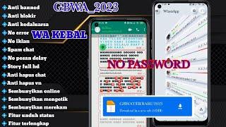 Update terbaru 2023 wa gb no pw  gb whatsapp terbaru 2023 apk download link mediafıre no password