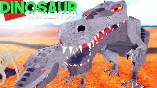 Dinosaur Simulator Roblox - Giant Albino Baryonyx Grupo de Carnivoros - #97 Gameplay