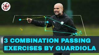 3 top passing drills by Pep Guardiola