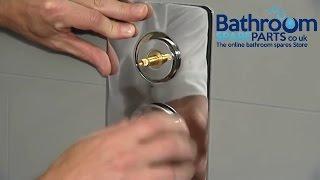 How to change a Concealed shower valve polymer cartridge - 2 & 3 way diverter valve