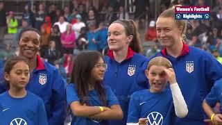 USWNT vs South Korea Highlights Womens International Friendly Football Soccer June-4-2024