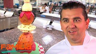 Un icónico pastel de 4 masas internacionales  Cake Boss  Discovery Familia